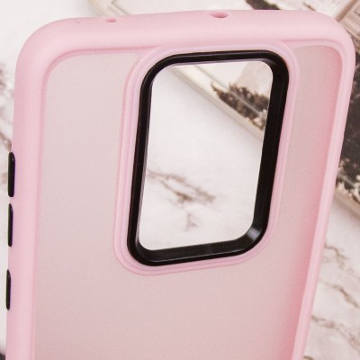 Чохол TPU+PC Lyon Frosted для Xiaomi Redmi Note 9 / Redmi 10X Pink