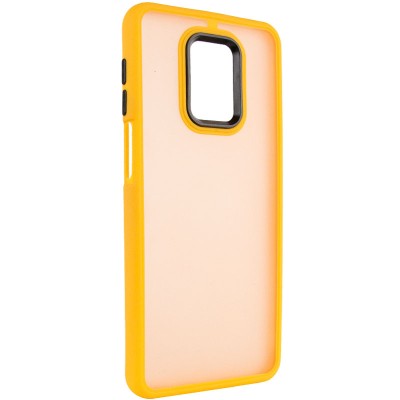 Чохол TPU+PC Lyon Frosted для Xiaomi Redmi Note 9s / Note 9 Pro / Note 9 Pro Max Orange Чохол TPU+PC Lyon Frosted для Xiaomi Redmi Note 9s / Note 9 Pro / Note 9 Pro Max Orange