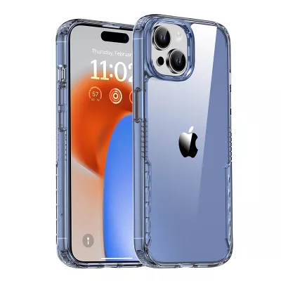 Чохол TPU+PC Multi-Color для Apple iPhone 15 (6.1") Blue