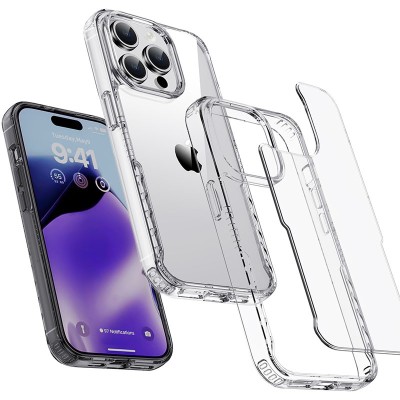 Чохол TPU+PC Multi-Color для Apple iPhone 15 Pro Max (6.7") Clear Чохол TPU+PC Multi-Color для Apple iPhone 15 Pro Max (6.7") Clear