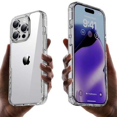 Чохол TPU+PC Multi-Color для Apple iPhone 15 Pro Max (6.7") Clear Чохол TPU+PC Multi-Color для Apple iPhone 15 Pro Max (6.7") Clear