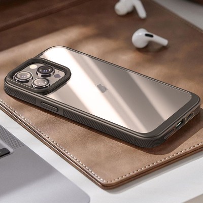 Чохол TPU+PC Pulse для Apple iPhone 15 Pro Max (6.7") Grey Чохол TPU+PC Pulse для Apple iPhone 15 Pro Max (6.7") Grey