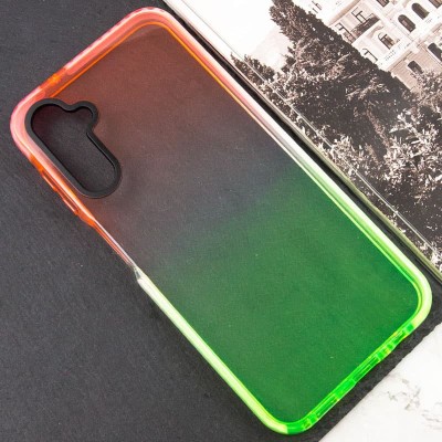 Чохол TPU+PC Sunny Gradient для Samsung Galaxy A54 5G Рожевий / Салатовий Чохол TPU+PC Sunny Gradient для Samsung Galaxy A54 5G Рожевий / Салатовий