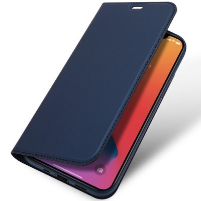 Чохол-книжка Dux Ducis з кишенею для візиток для Apple iPhone 15 (6.1") Синій