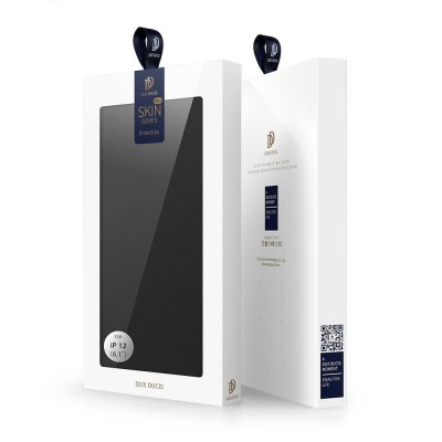 Чохол-книжка Dux Ducis з кишенею для візиток для Apple iPhone 15 (6.1") Чорний