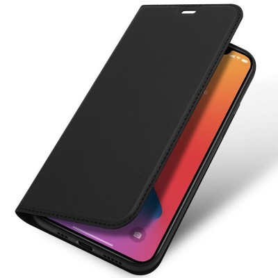 Чохол-книжка Dux Ducis з кишенею для візиток для Apple iPhone 15 Pro (6.1") Чорний