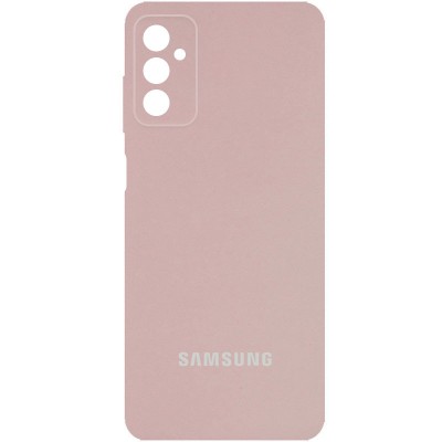 Чехол Silicone Cover Full Camera (AA) для Samsung Galaxy A04s Розовый / Pink Sand