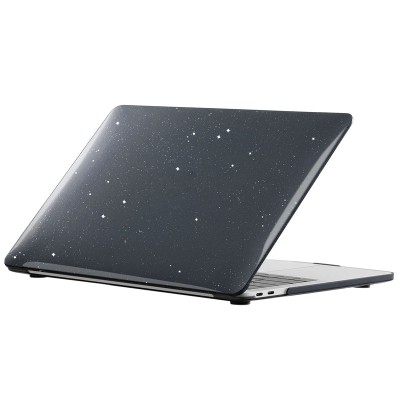 Чохол-накладка Glitter для Apple MacBook Pro 16.2" (A2485/A2780) Чорний Чохол-накладка Glitter для Apple MacBook Pro 16.2" (A2485/A2780) Чорний