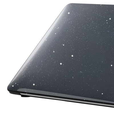 Чохол-накладка Glitter для Apple MacBook Pro 16.2" (A2485/A2780) Чорний Чохол-накладка Glitter для Apple MacBook Pro 16.2" (A2485/A2780) Чорний