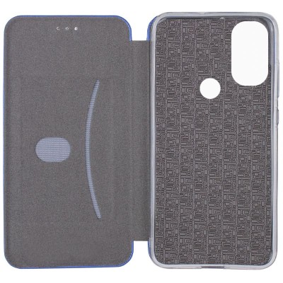 Шкіряний чохол (книжка) Classy для Motorola Moto E40 Синій