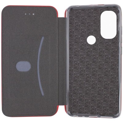 Шкіряний чохол (книжка) Classy для Motorola Moto E40 Червоний
