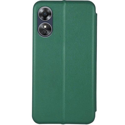 Шкіряний чохол (книжка) Classy для Oppo A17 / A17K Зелений