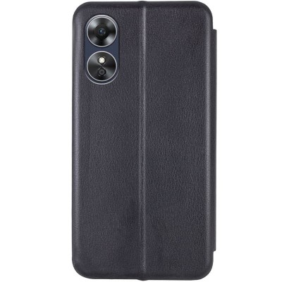 Шкіряний чохол (книжка) Classy для Oppo A17 / A17K Чорний