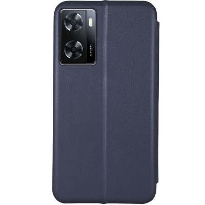 Шкіряний чохол (книжка) Classy для Oppo A57s / A77s Темно-синій