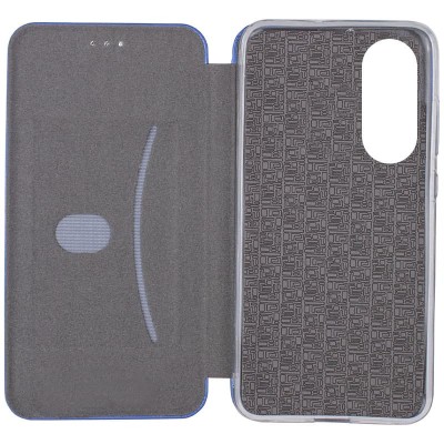 Шкіряний чохол (книжка) Classy для Oppo A78 4G Синій