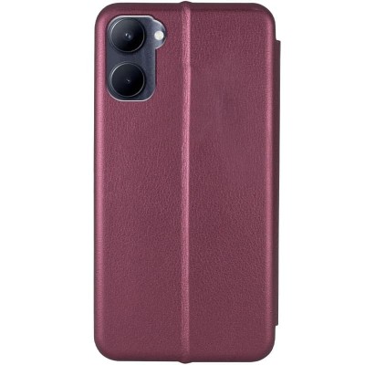 Шкіряний чохол (книжка) Classy для Realme C33 Бордовий Шкіряний чохол (книжка) Classy для Realme C33 Бордовий
