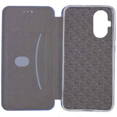Шкіряний чохол (книжка) Classy для Realme C55 Синій