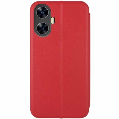 Шкіряний чохол (книжка) Classy для Realme C55 Червоний