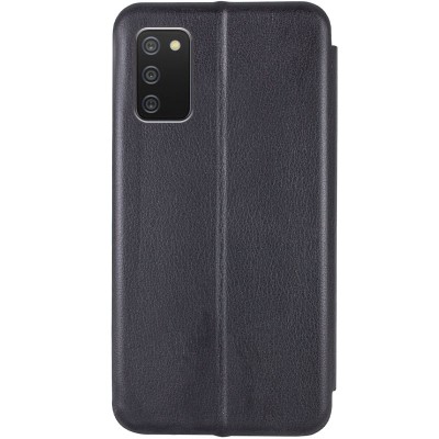 Шкіряний чохол (книжка) Classy для Samsung Galaxy A03s / A02s Чорний