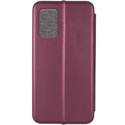 Шкіряний чохол (книжка) Classy для Samsung Galaxy S21 FE Бордовий