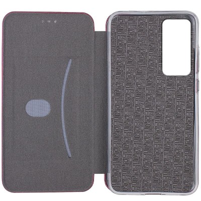 Шкіряний чохол (книжка) Classy для Xiaomi 12 Lite Бордовий