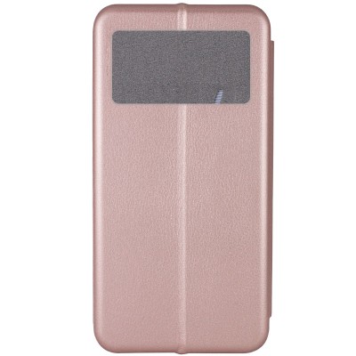 Шкіряний чохол (книжка) Classy для Xiaomi Poco M5 Rose Gold