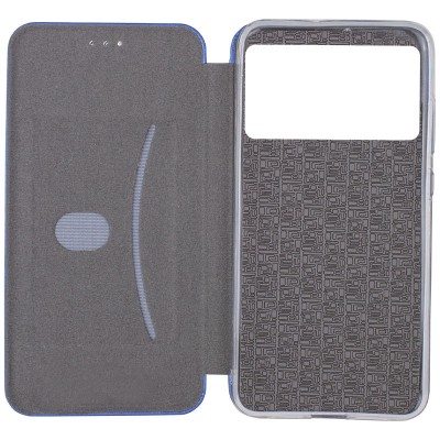 Шкіряний чохол (книжка) Classy для Xiaomi Poco M5 Синій