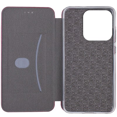 Шкіряний чохол (книжка) Classy для Xiaomi Redmi 12C Бордовий Шкіряний чохол (книжка) Classy для Xiaomi Redmi 12C Бордовий