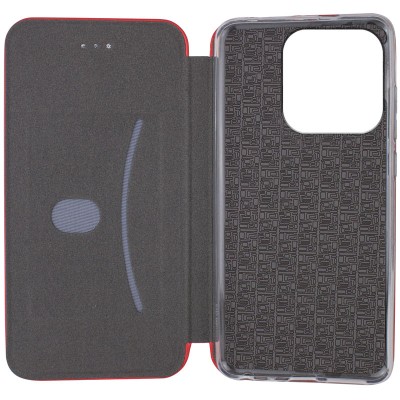 Шкіряний чохол (книжка) Classy для Xiaomi Redmi 12C Червоний