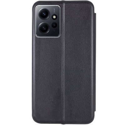 Шкіряний чохол (книжка) Classy для Xiaomi Redmi Note 12 4G Чорний Шкіряний чохол (книжка) Classy для Xiaomi Redmi Note 12 4G Чорний