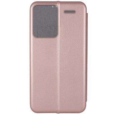 Шкіряний чохол (книжка) Classy для Xiaomi Redmi Note 13 Pro+ Rose Gold