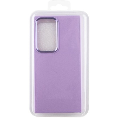 Шкіряний чохол Bonbon Leather Metal Style для Samsung Galaxy S23 Ultra Бузковий / Dasheen Шкіряний чохол Bonbon Leather Metal Style для Samsung Galaxy S23 Ultra Бузковий / Dasheen