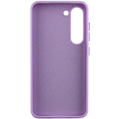 Шкіряний чохол Bonbon Leather Metal Style для Samsung Galaxy S23 Бузковий / Dasheen