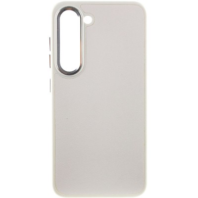 Шкіряний чохол Bonbon Leather Metal Style для Samsung Galaxy S23+ Білий / White Шкіряний чохол Bonbon Leather Metal Style для Samsung Galaxy S23+ Білий / White