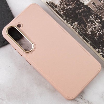 Шкіряний чохол Bonbon Leather Metal Style для Samsung Galaxy S23+ Рожевий / Light pink Шкіряний чохол Bonbon Leather Metal Style для Samsung Galaxy S23+ Рожевий / Light pink