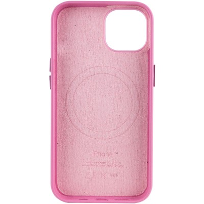Шкіряний чохол Leather Case (AA Plus) with MagSafe для Apple iPhone 13 (6.1") Pollen