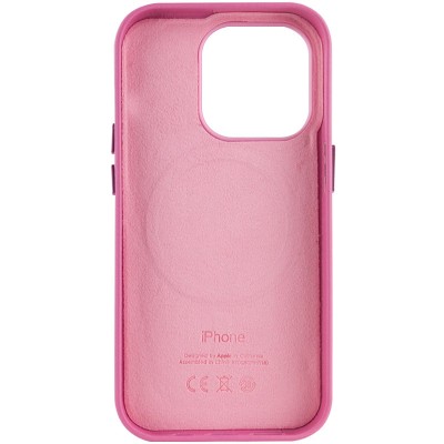 Шкіряний чохол Leather Case (AA Plus) with MagSafe для Apple iPhone 13 Pro (6.1") Pollen Шкіряний чохол Leather Case (AA Plus) with MagSafe для Apple iPhone 13 Pro (6.1") Pollen