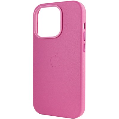 Шкіряний чохол Leather Case (AA Plus) with MagSafe для Apple iPhone 13 Pro Max (6.7") Pollen