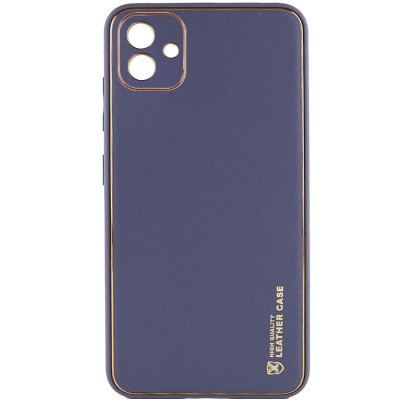 Шкіряний чохол Xshield для Samsung Galaxy A05 Сірий / Lavender Gray