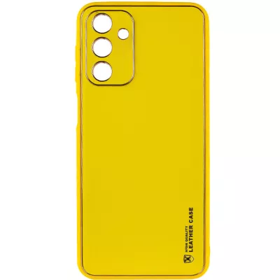 Шкіряний чохол Xshield для Samsung Galaxy A34 5G Жовтий / Yellow