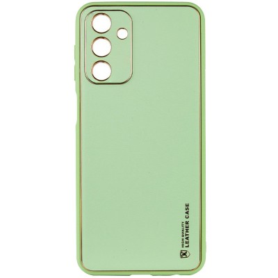 Шкіряний чохол Xshield для Samsung Galaxy A34 5G Зелений / Pistachio