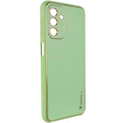Шкіряний чохол Xshield для Samsung Galaxy A34 5G Зелений / Pistachio