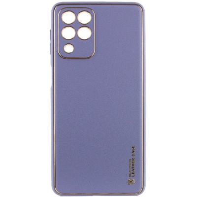 Шкіряний чохол Xshield для Samsung Galaxy M33 5G Сірий / Lavender Gray