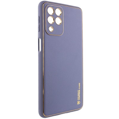 Шкіряний чохол Xshield для Samsung Galaxy M33 5G Сірий / Lavender Gray
