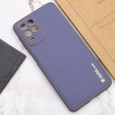 Шкіряний чохол Xshield для Samsung Galaxy M33 5G Сірий / Lavender Gray