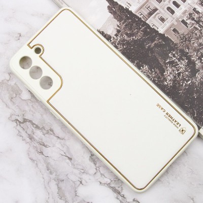 Шкіряний чохол Xshield для Samsung Galaxy S21 FE Білий / White Шкіряний чохол Xshield для Samsung Galaxy S21 FE Білий / White