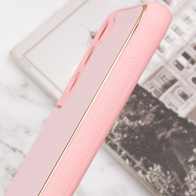 Шкіряний чохол Xshield для Samsung Galaxy S21 FE Рожевий / Pink