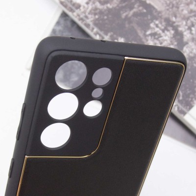 Шкіряний чохол Xshield для Samsung Galaxy S21 Ultra Чорний / Black Шкіряний чохол Xshield для Samsung Galaxy S21 Ultra Чорний / Black