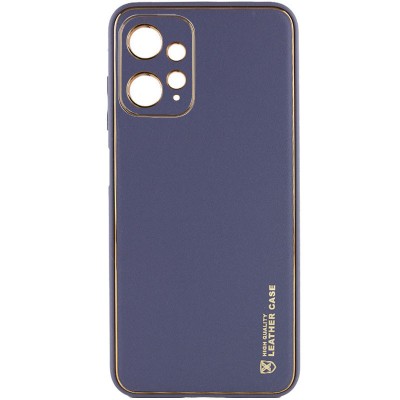 Шкіряний чохол Xshield для Xiaomi Redmi Note 12 4G Сірий / Lavender Gray