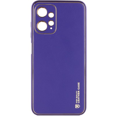 Шкіряний чохол Xshield для Xiaomi Redmi Note 12 4G Фіолетовий / Ultra Violet